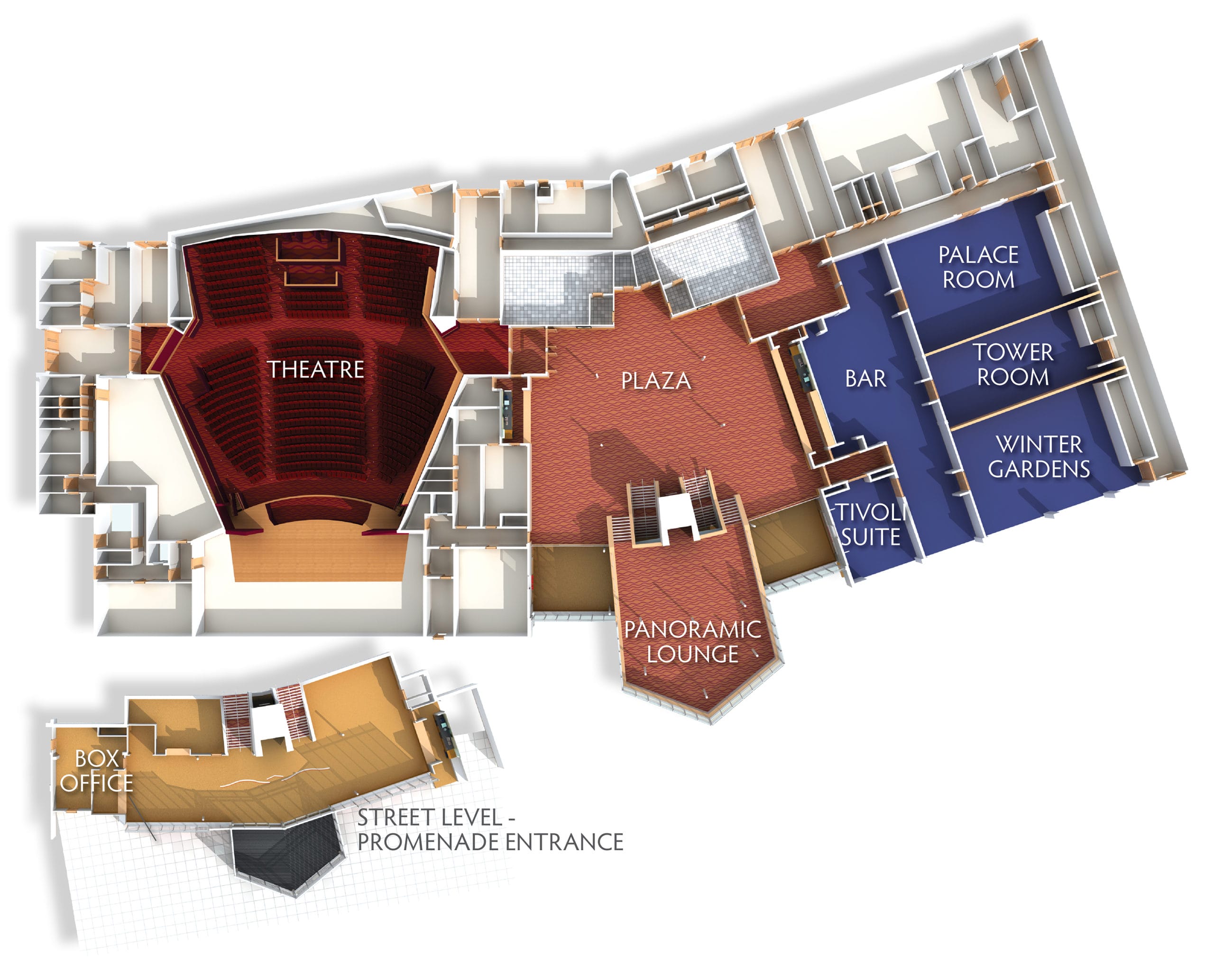 Floral Pavilion Venue Floor Plan